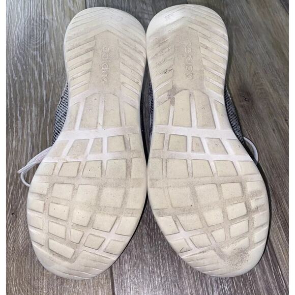 Adidas Womens US Size 6 Cloudfoam Pure DB0695 White Gray Athletic Running Shoes - Picture 10 of 12